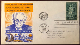 Etats-Unis, FDC "GARDENING & HORTICULTURE" - 15.3.1958 - (B2721) - 1951-1960