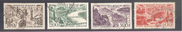 FRANCE - Série Vues Stylisées De Grandes Villes 1949. Y&T N° PA 24 à 27. Oblitérée - 1927-1959 Used