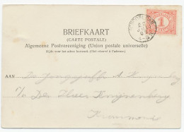Kleinrondstempel Schoorldam 1905 - Unclassified