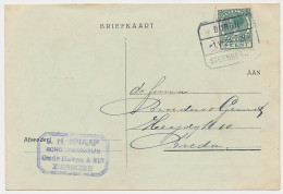 Treinblokstempel : Burgh - Steenbergen III 1928 ( Zierikzee ) - Non Classés