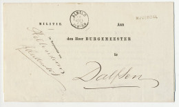 Naamstempel Nijverdal 1875 - Brieven En Documenten