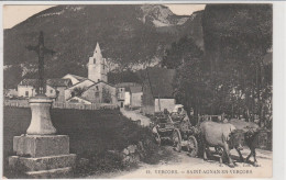 Saint  Agnan En Vercors Attelage Boeufs - Altri & Non Classificati