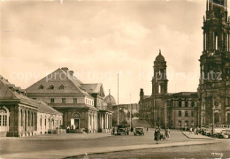 73300722 Dresden Theaterplatz Mit Italienisches Doerfchen Dresden - Dresden