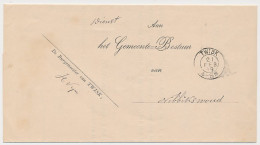 Kleinrondstempel Twisk 1899 - Non Classés