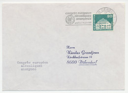 Cover / Postmark Switzerland 1981 Alcoholics Anonymous - European Conference - Wijn & Sterke Drank