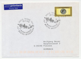 Cover / Postmark Italy 2002 Mushroom - Paddestoelen