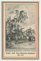 Fieldpost Postcard Germany 1915 War - Horse - Angels - Fallen Soldiers - WWI - WW1 (I Guerra Mundial)