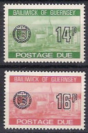 Guernsey Tasas 28/29 ** MNH. 1980 - Guernesey