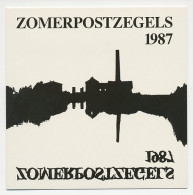 Zomerbedankkaart 1987 - Complete Serie Bijgeplakt - FDC - Non Classés