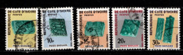 - COTE D'IVOIRE - 1968 -YT N° Taxe 29 / 33 - Oblitérés - Série Complète - Ivory Coast (1960-...)