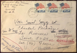 Etats-Unis, Divers Sur Enveloppe De Kansas City, MO 1964 - Voir Verso Divers Cachets - (B2723) - Postal History