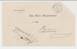 Kleinrondstempel Woudenberg 1882 - Non Classés