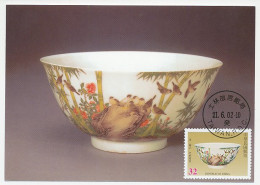 Maximum Card China 2002 Bowl  - Porcelana