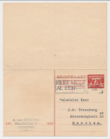 Briefkaart G. 273 Utrecht - Haarlem 1948 - Material Postal