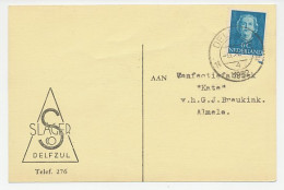 Firma Briefkaart Delfzijl 1952  - Unclassified