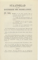 Staatsblad 1916 : Spoorlijn Amsterdam - Haarlem - Historical Documents