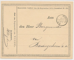 Kleinrondstempel Winkel 1885 - Ohne Zuordnung