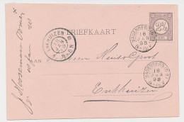 Kleinrondstempel Wagenberg (N:B:) 1891 - Non Classés