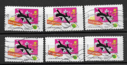 France 2009 Oblitéré Autoadhésif   N° 269   Personnages  Looney Tunes   " Grosminet "   ( 6 Exemplaires ) - Used Stamps