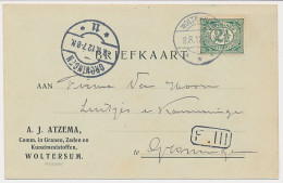 Firma Briefkaart Woltersum 1913 - Granen - Zaden - Meststoffen - Ohne Zuordnung