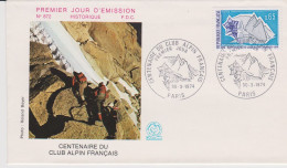 Paris, 1974, N° 1788, Club Alpin Français ( SN24/79/8.1) - 1970-1979