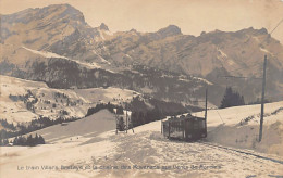 Suisse - Vaud - Train Villars Bretaye - Chaîne Des Muverans - Dents De Morcles - Ed. L. Butner 513 - Andere & Zonder Classificatie