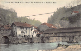 Suisse - Fribourg - Le Pont Du Gotteron - Le Pont De Bois - Auberge De L'Ange - Ed. Inconnu  - Fribourg