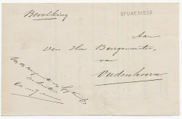 Naamstempel Spijkenisse 1876 - Cartas & Documentos