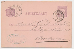 Kleinrondstempel Zaandijk 1882 - Unclassified