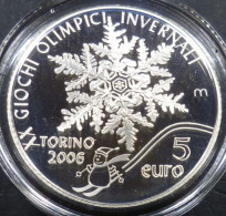 San Marino - 5 Euro 2005 - Olimpiadi Invernali “Torino '06” - KM# 511 - San Marino