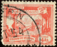 Pays :  67,5 (Birmanie : Indépendance)   Yvert Et Tellier :  52 J (*) - Birmania (...-1947)