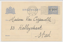 Briefkaart G. 92 II Locaal Te Den Haag 1918 - Material Postal