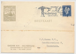 Firma Briefkaart Hilversum 1948 - IJzergieterij - Lichtboei  - Ohne Zuordnung