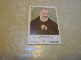 B865  Padre Pio Da Pietralcina Pieghina Angolo - Other & Unclassified