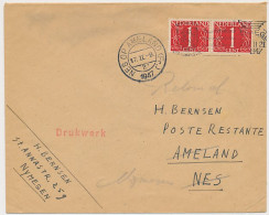 VH H 194 / 196 C IJspostvlucht Nijmegen - Ameland 1947 V.v. - Non Classificati