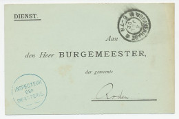 Dienst Den Haag - Roden 1902 - Inspecteur Der Infanterie - Ohne Zuordnung