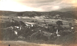 CARTE PHOTO 1917 - ALBANIA Village Des Environs De Pogradec - Albanie