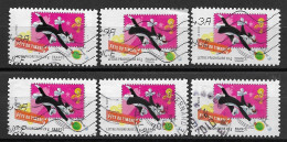 France 2009 Oblitéré Autoadhésif   N° 269   Personnages  Looney Tunes   " Grosminet "   ( 6 Exemplaires ) - Used Stamps