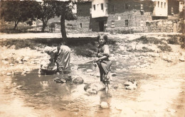 CARTE PHOTO 1917 - ALBANIA Pogradec - Lavoir - Albanie