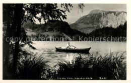 73300008 Oetz Bootfahren Auf Dem Piburgersee Bergsee Oetztaler Alpen Oetz - Andere & Zonder Classificatie