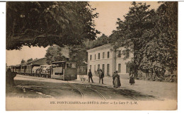 PONTCHARRA Sur BREDA  -  La Gare  P.L.M. - Pontcharra