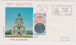 Paris, 1974, N° 1801, Musée De L'armée ( SN24/79/9.2) - 1970-1979