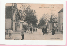 SAULIEU AVENUE DE LA GARE ANIMEE - Saulieu