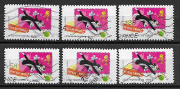 France 2009 Oblitéré Autoadhésif   N° 269   Personnages  Looney Tunes   " Grosminet "   ( 6 Exemplaires ) - Used Stamps