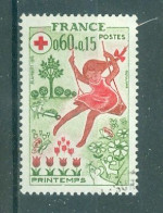 FRANCE - N°1860 Oblitéré - Au Profit De La Croix-Rouge. "Les Saisonsé. - Red Cross