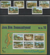 Somalia  1977  Animals  Set & Sheet  MNH - Sonstige & Ohne Zuordnung