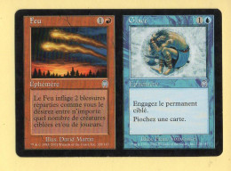 Magic The Gathering N° 128/143 (Unco) Ephémère (carte Double) FEU Et GLACE / Apocalypse (MTG) - Altri & Non Classificati