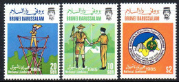 Brunei 0330/32 Scouts, Jamboree National - Unused Stamps