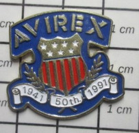 1818A Pin's Pins / Beau Et Rare / MARQUES /  AVIREX 50 ANS 1941 1991 - Marques