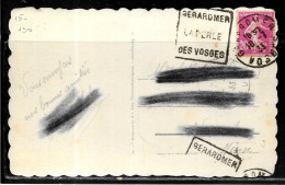 K101 - SEMEUSE N° 190 SUR CP DE GERARDMER DU 10/07/33 - 1921-1960: Periodo Moderno